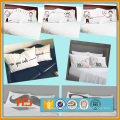 Atacado Personalizado Impresso Casal Mr &amp; Mrs Pillowcase Set